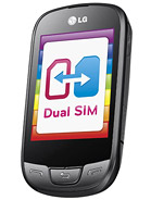 Best available price of LG T515 Cookie Duo in Gala