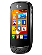 Best available price of LG T505 in Gala